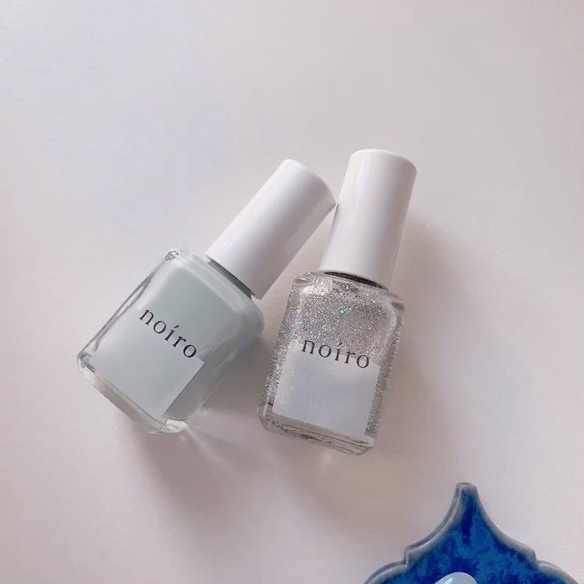 ネイルポリッシュ 2本セット 親指用ネイルチップ付き| noiro ノイロ ネイル カラーマニキュア ネイルカラー ネイルラッカー