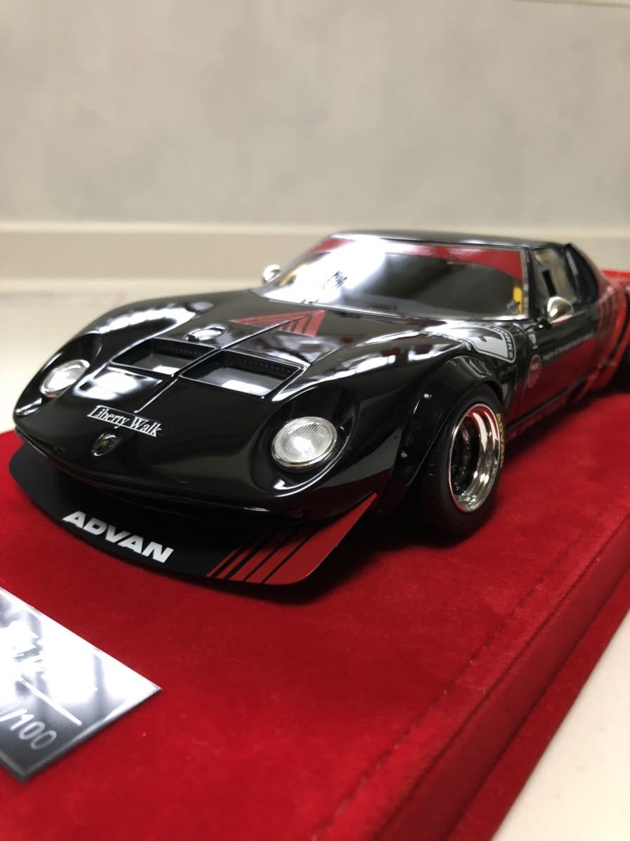 激レア シニアルナンバー1番 VAV 1/18 ランボルギーニ ミウラ 100台