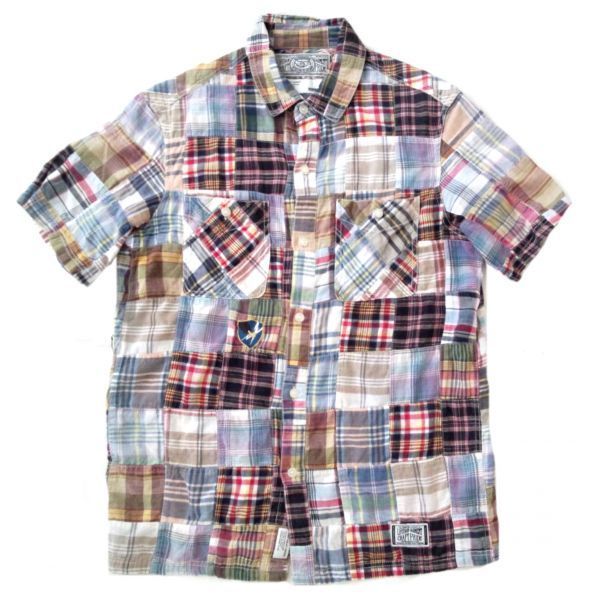 人気沸騰ブラドン パッチワーク SS PW/C-SHIRT CALICO ネイバーフッド