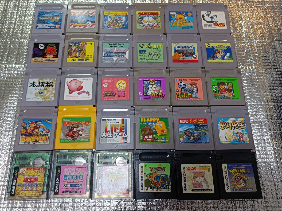 ☆GB　ゲームボーイソフト　まとめて　３０本セット③　GBC　ゲームボーイカラー