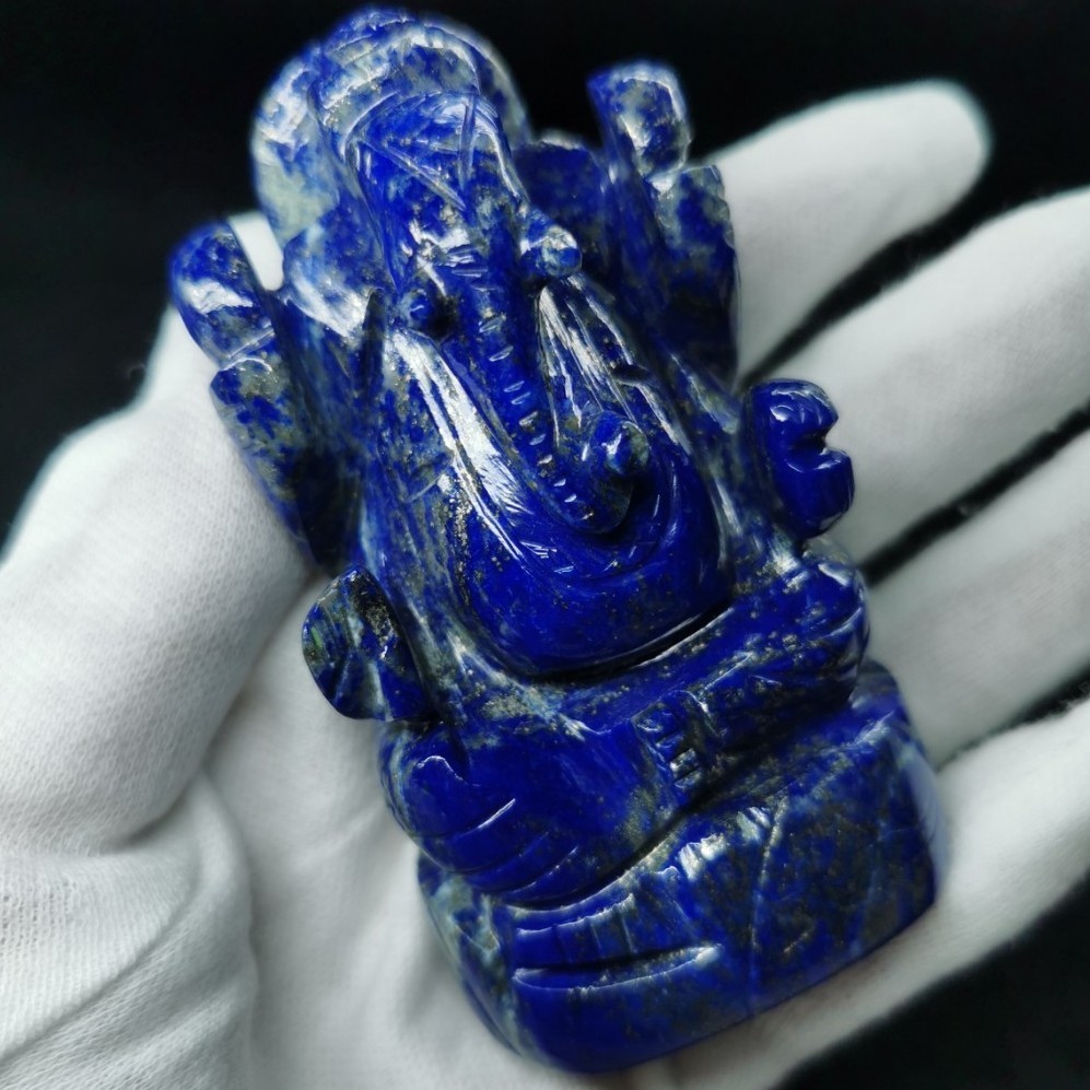 商業の神】ガネーシャ ラピスラズリ(¥12,500) sindufla.org.br