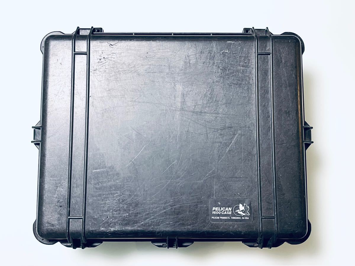 美品】ペリカン Pelican 1600 [ハードケース大型防水ケース 黒