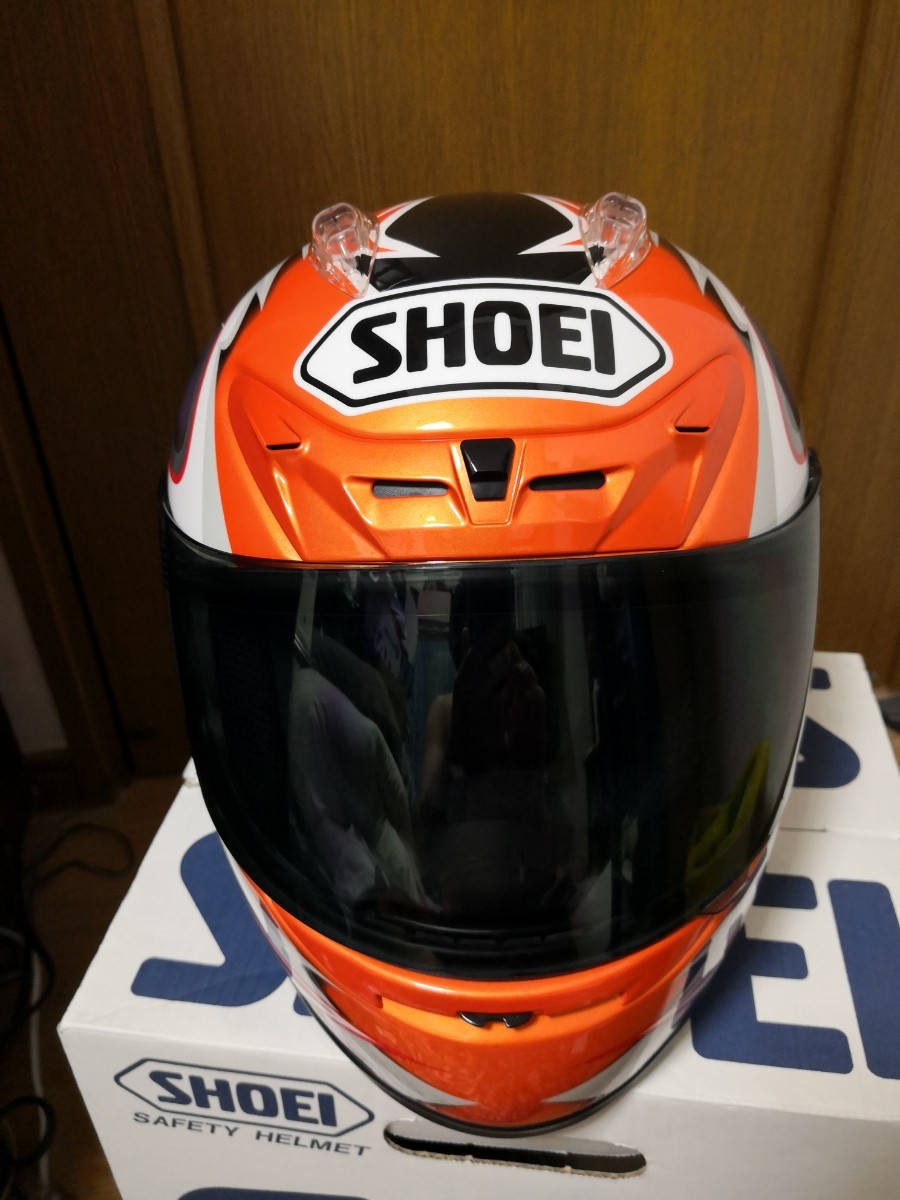 SHOEI X-8RS size Lフルフェイスヘルメット 宇川徹レプリカ SHOEI X-8RS size Lフルフェイスヘルメット 宇川徹レプリカ