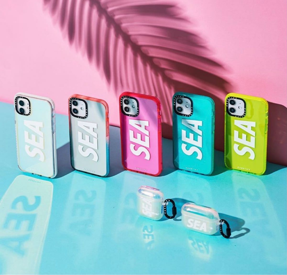 WIND AND SEA CASETiFY iPhone12 mini ケース オーロラ