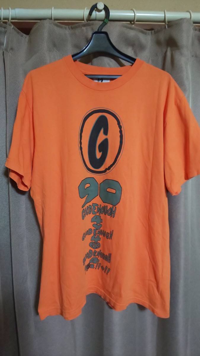 【貴重 ヴィンテージ】当時物 90'S 初期 程度良好 GOODENOUGH 90年代 グッドイナフ極美品 古着 レア Tシャツ