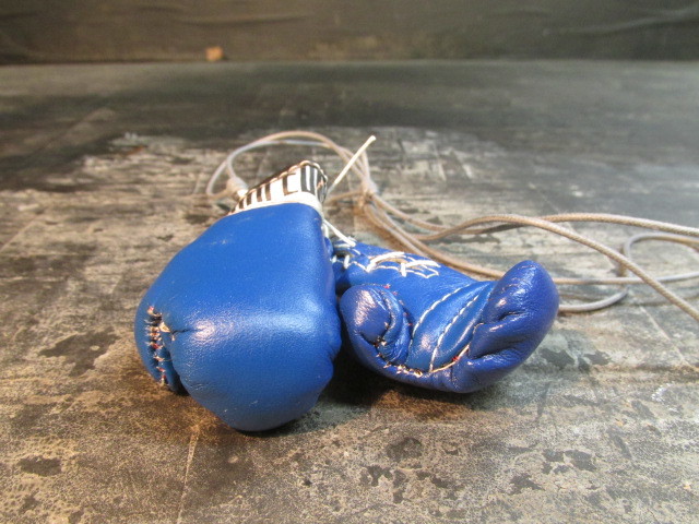LHMPEONmexico Mexico миниатюра Boxer синий перчатка подвеска 