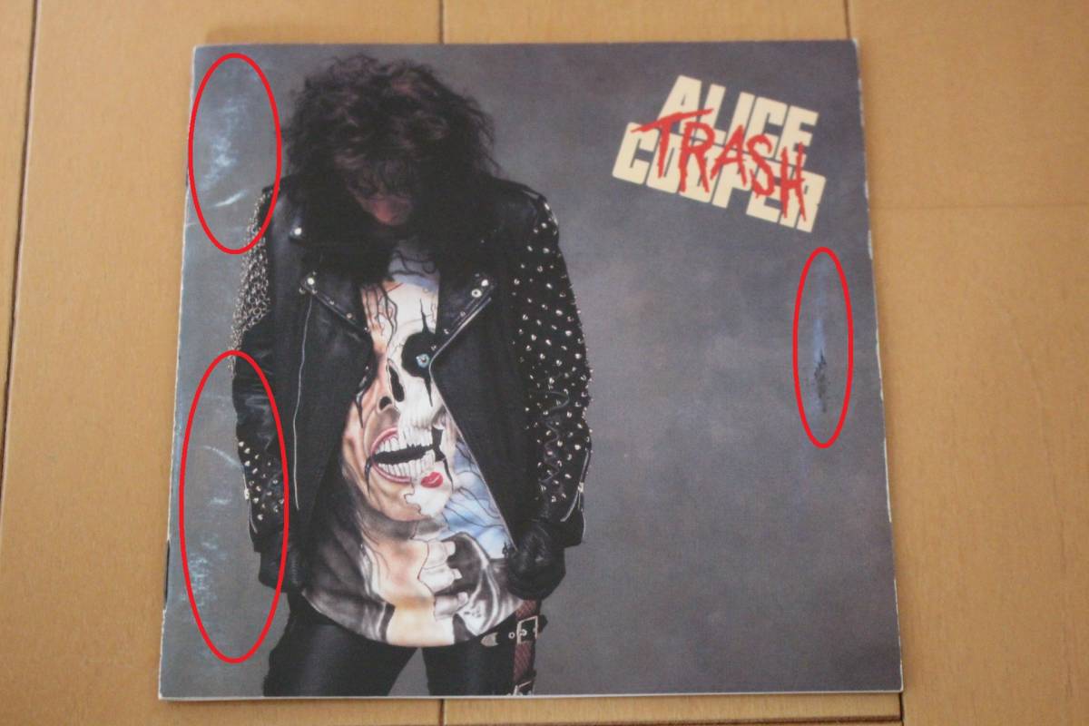 ☆即決 国内盤 帯付 旧規格 Alice Cooper TRASH トラッシュ 25・8P-5278 中古CD_○にスレがあります。