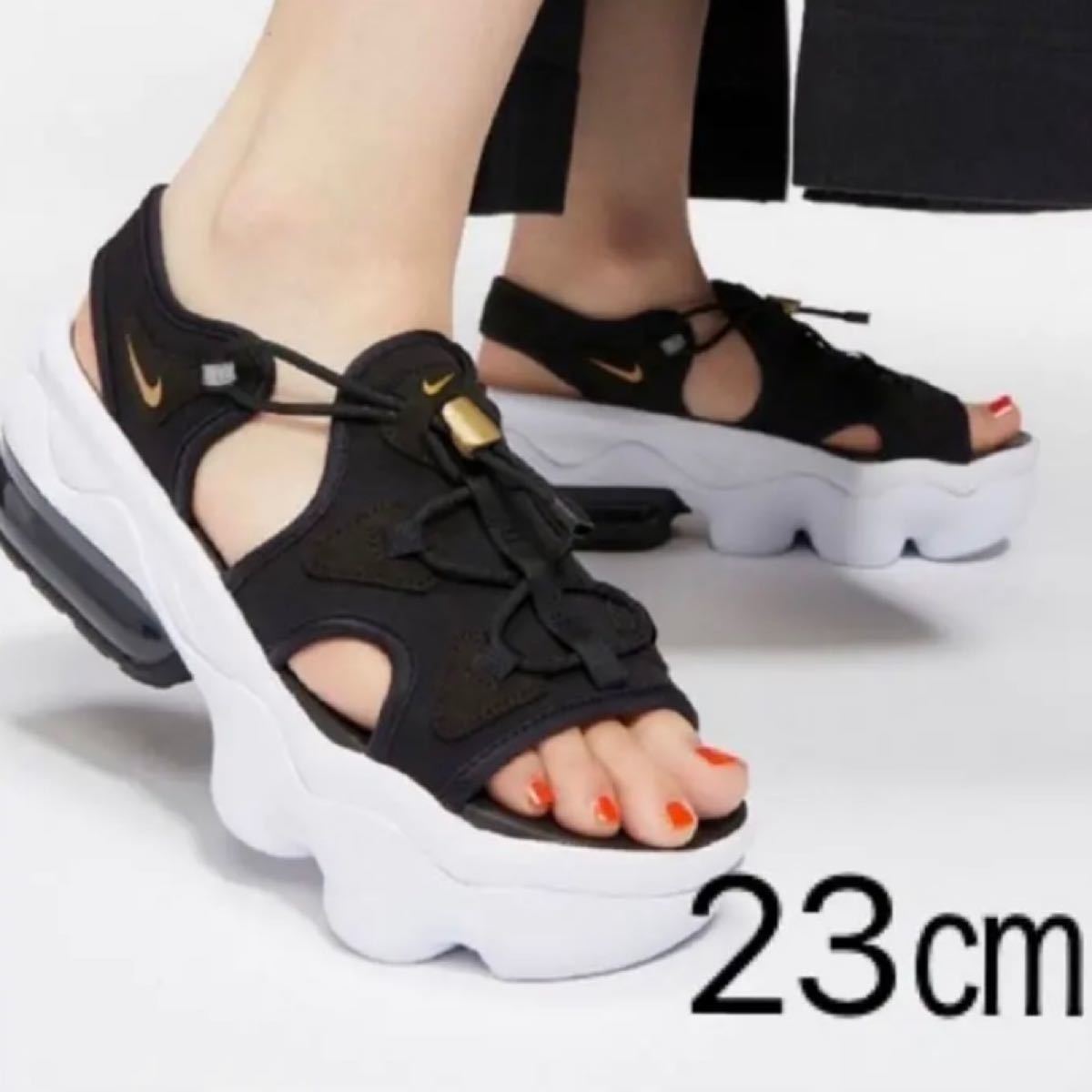 ナイキ エアマックスココ 23センチ エアマックス ココ NIKE 23 ブラック 黒 白