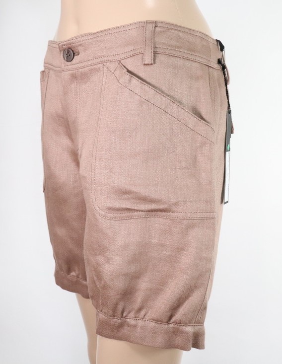 *90%OFFfasi-noFascino made in Japan short pants flax 100% price 16,500 jpy ( tax included ) size 3(XL)(W81) Brown LPT1537
