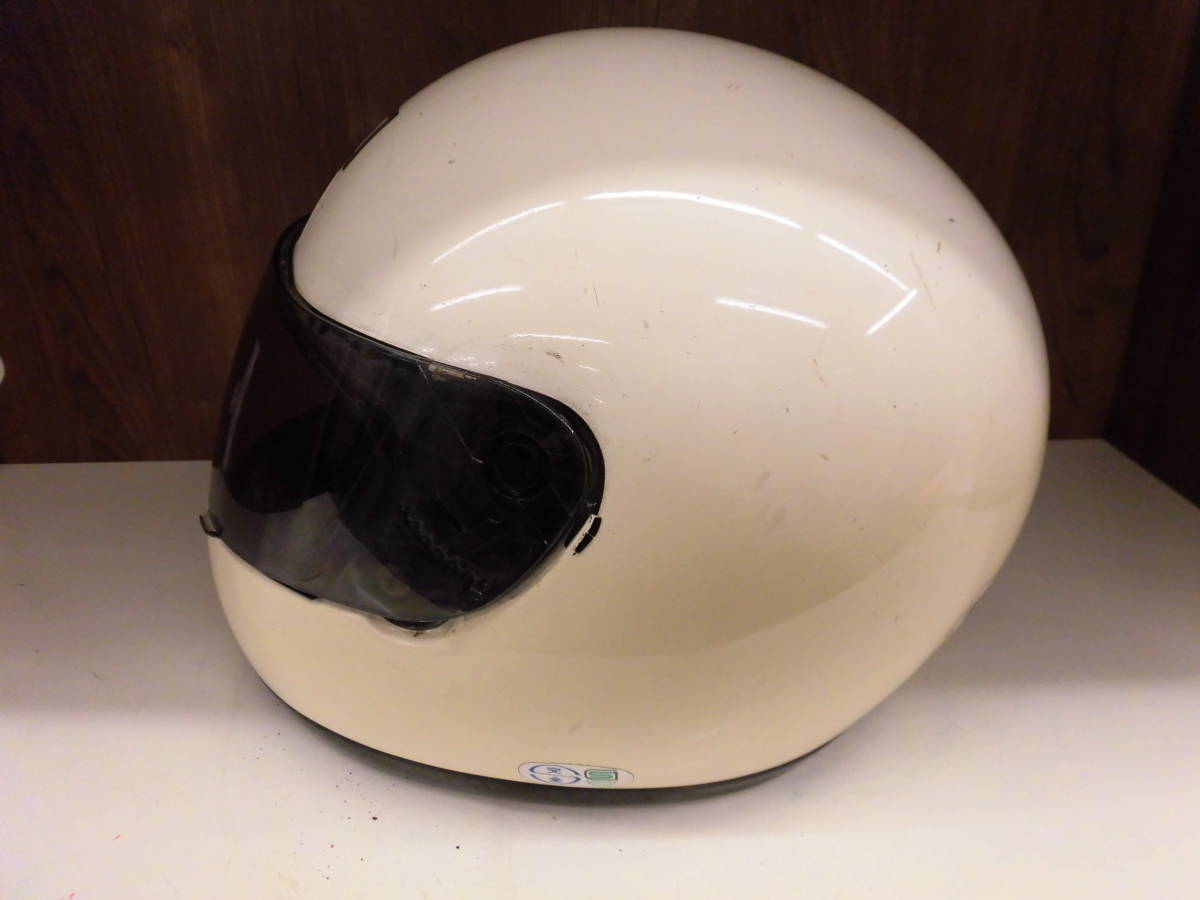SHOEI* гонки шлем *NRV* Vintage *XL размер *61-62.* салон повреждение утиль обращение ..