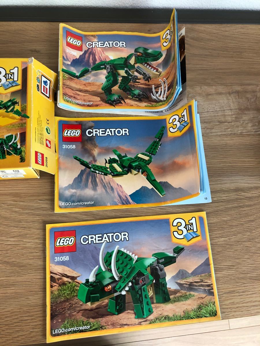 Paypayフリマ Legoレゴ クリエイター 3in1 まとめ売り 恐竜 ロボット 伝説の生き物 Paypayフリマ Legoレゴ クリエイター 3in1 まとめ売り 恐竜 ロボット 伝説の生き物