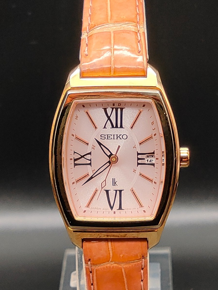 ユナイテッドトウキョウ 【動作OK】SEIKO ルキア 1B32-0AM0 電波