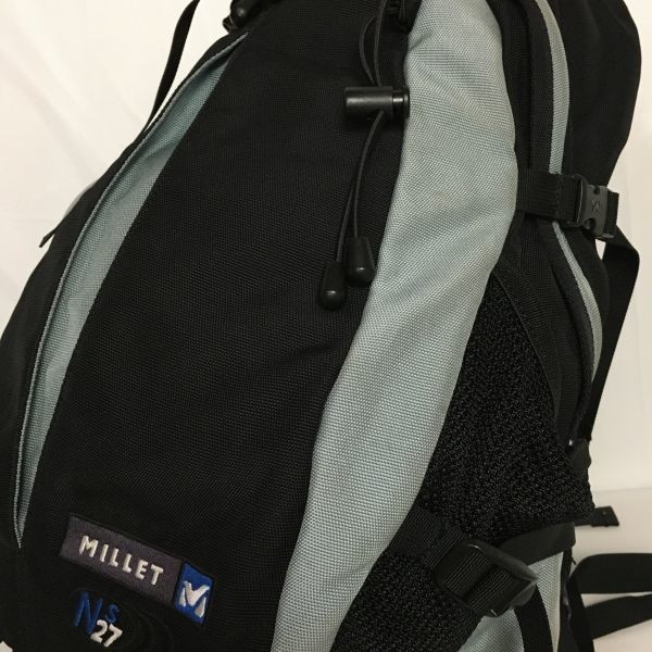  Millet MILLET рюкзак серый × чёрный Ns27 рюкзак труба NO.B6-9