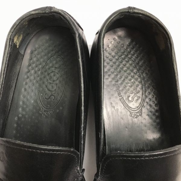 試着返品OK！TOD'S　トッズ　イタリア製　スリッポンシューズ　ローファー　ビジネスシューズ　黒　サイズ7　管NO.ZE-45_画像6