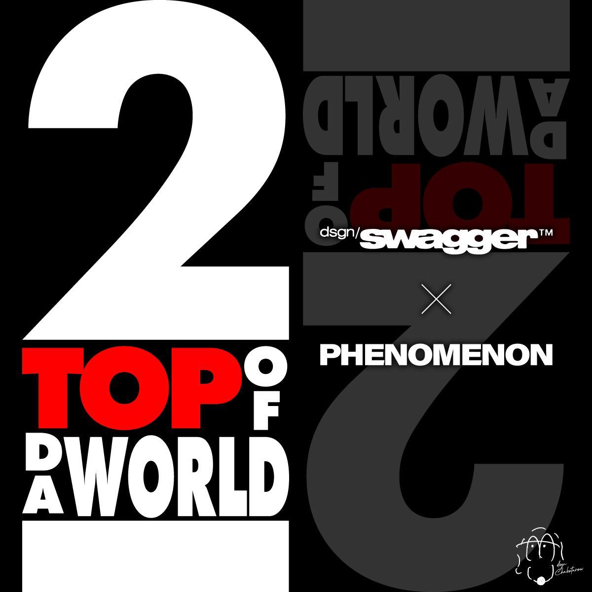 2006 SWAGGER PHENOMENON 2TOP OF DA WORLD TEE MISTERGENTLEMAN LOOP MA1 KAKOI スワッガー フェノメノン ミスタージェントルマン Tシャツ