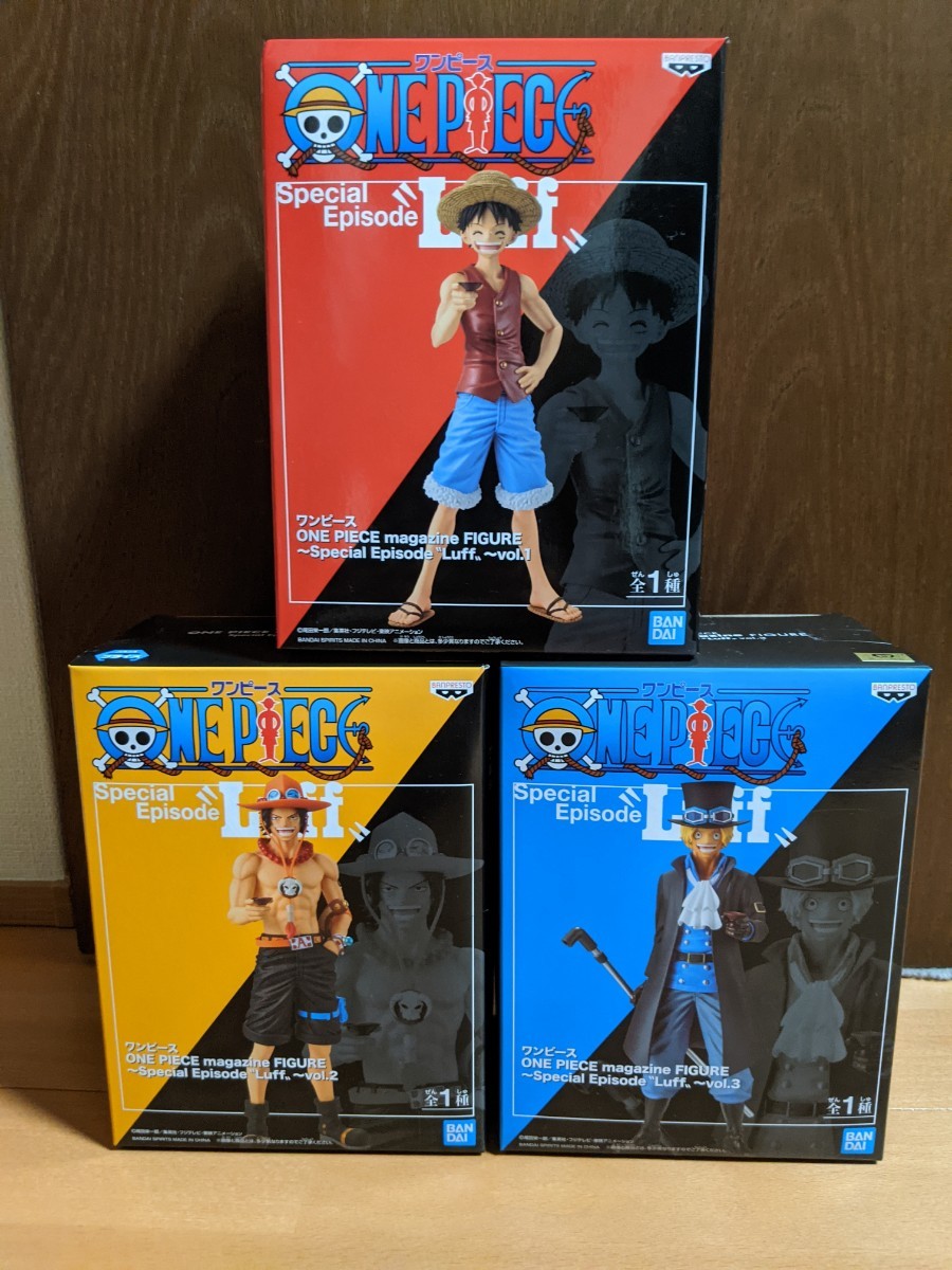 Paypayフリマ ワンピース ルフィ エース サボ 3体セット Paypayフリマ ワンピース ルフィ エース サボ 3体セット