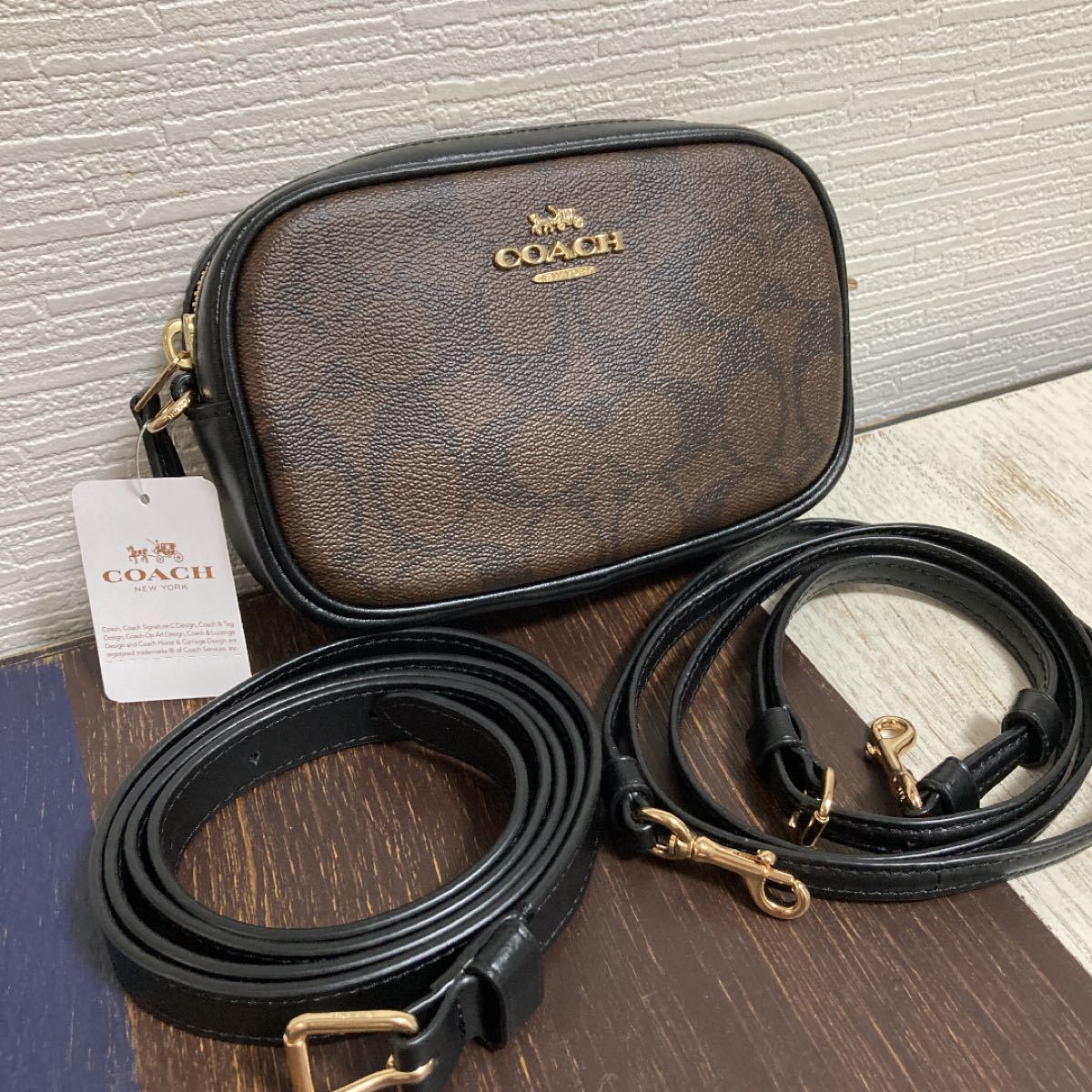 【新品未使用64900円】COACH コーチ 2WAY ウエストバッグ