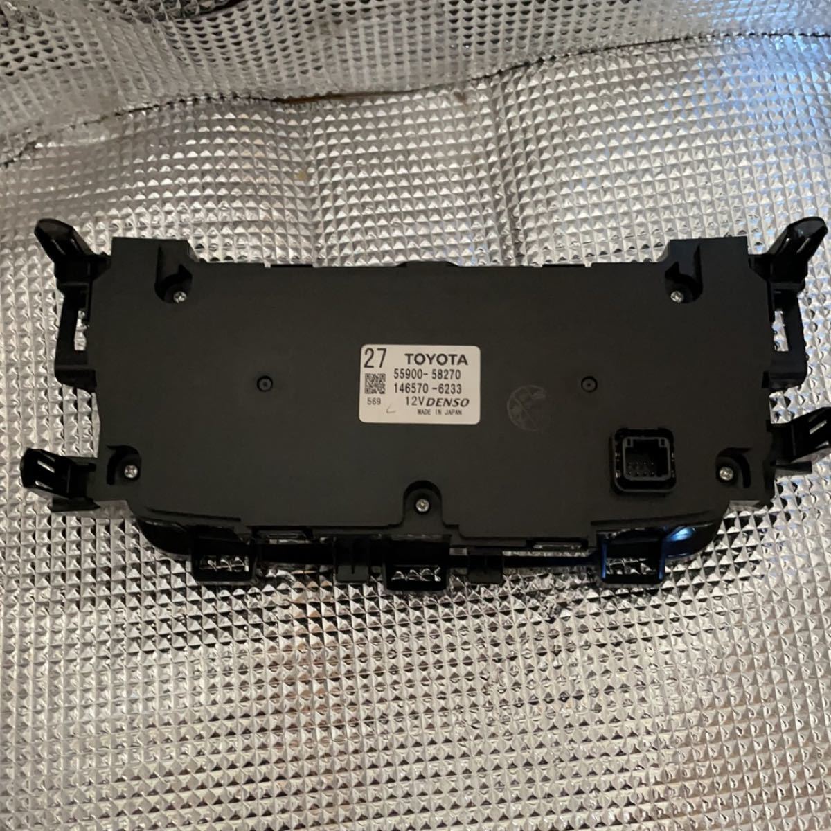 20系 前期 アルファード ヴェルファイア エアコンパネル LED交換 20系 前期 アルファード ヴェルファイア エアコンパネル LED交換