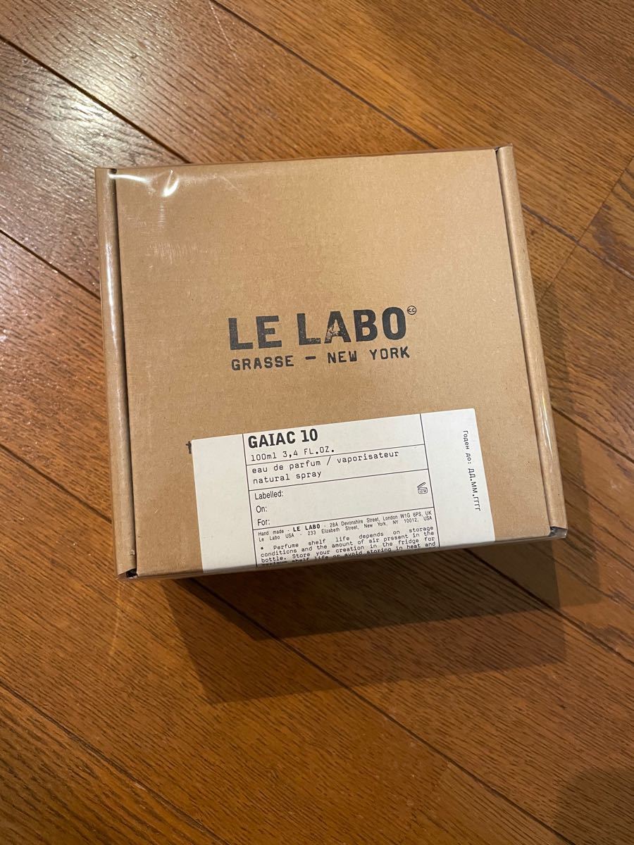 新品 Le Labo GAIAC10 ルラボ ガイアック10 100ml|PayPayフリマ