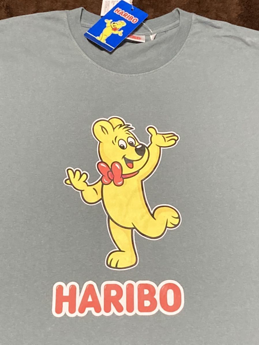 【4Lサイズ】希少 新品 ハリボー ゴールドベア Tシャツ HARIBO レトロ くま 企業 シャツ お菓子 駄菓子 グミ 半袖Tシャツ 地球_画像1