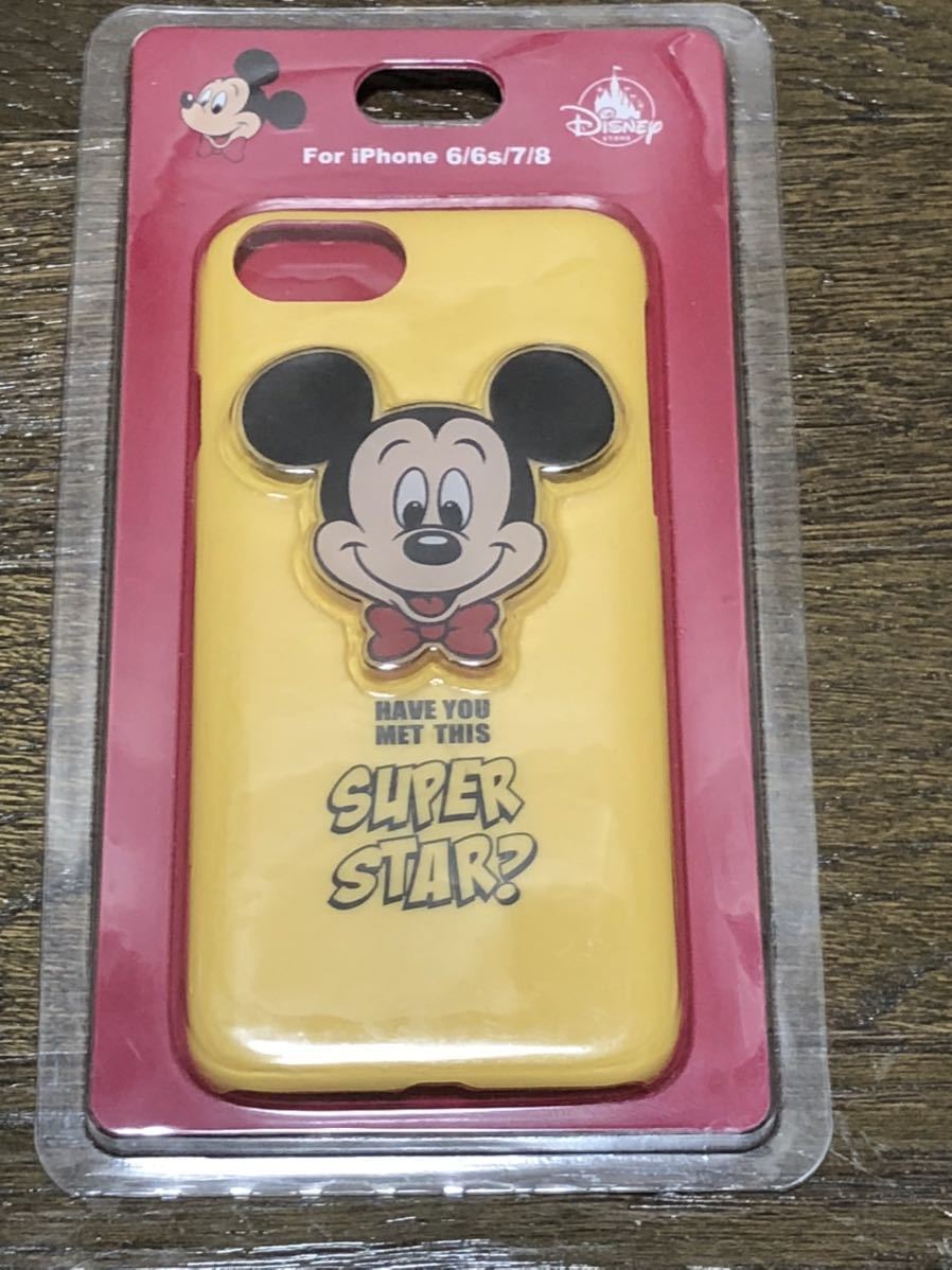 iPhone6 6S 7 8 SE 専用 ディズニー ミッキーマウス iPhoneケース Disney Store Mickey Mouse_画像1