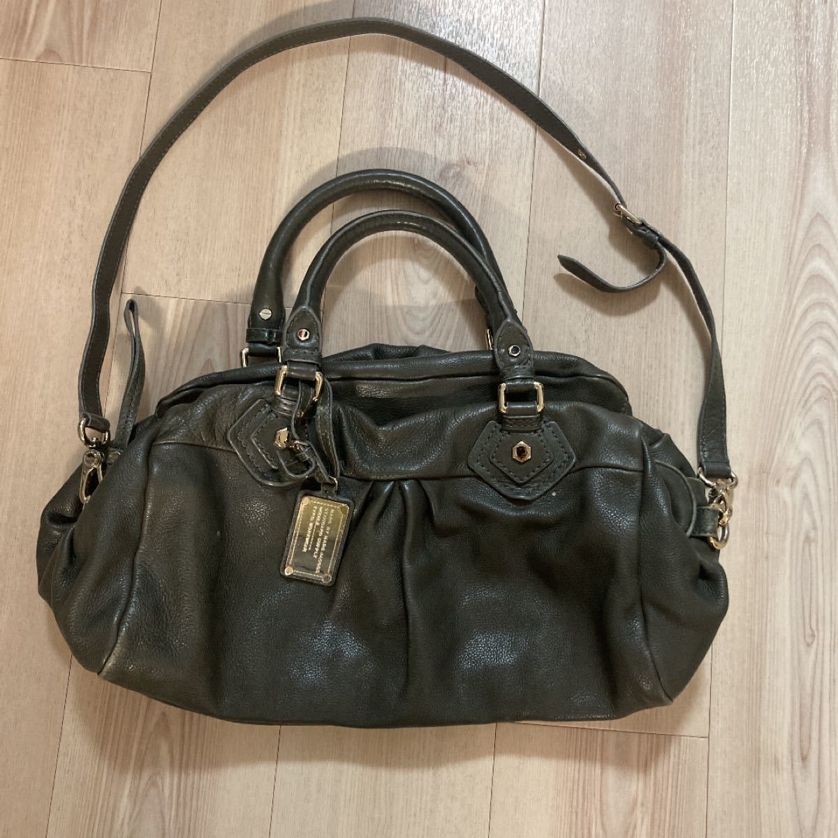 ハンドバッ MARC JACOBS - MARC BY MARC JACOBS 本革バッグの通販 by ...