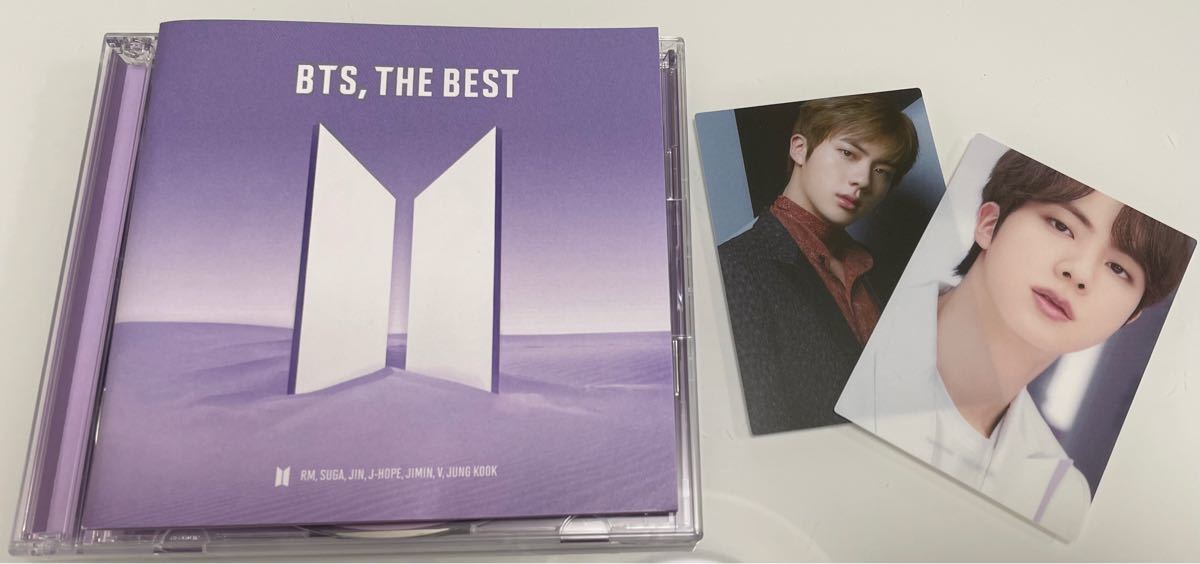 【BTS,THE BEST】通常盤 初回限定 CD トレカ付き JIN