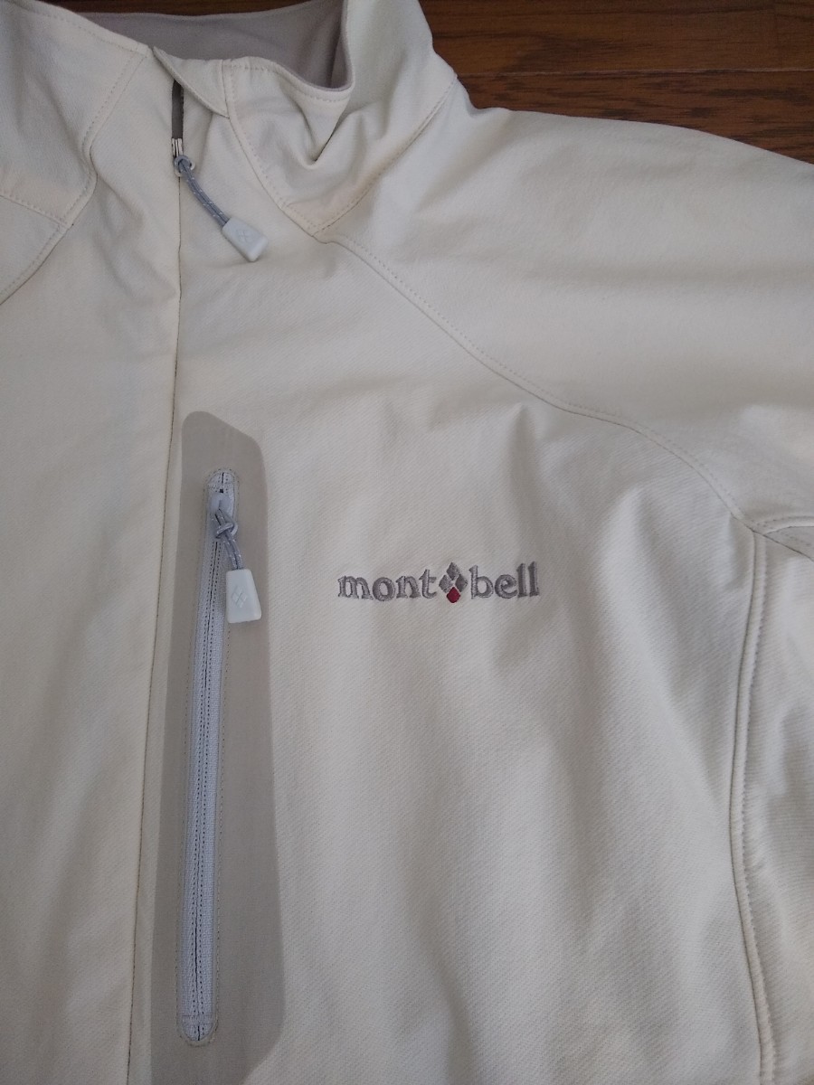 レディースXL■モンベル　クラッグジャケット　ホワイト　mont-bell　白　ストレッチジャケット　LL　montbell
