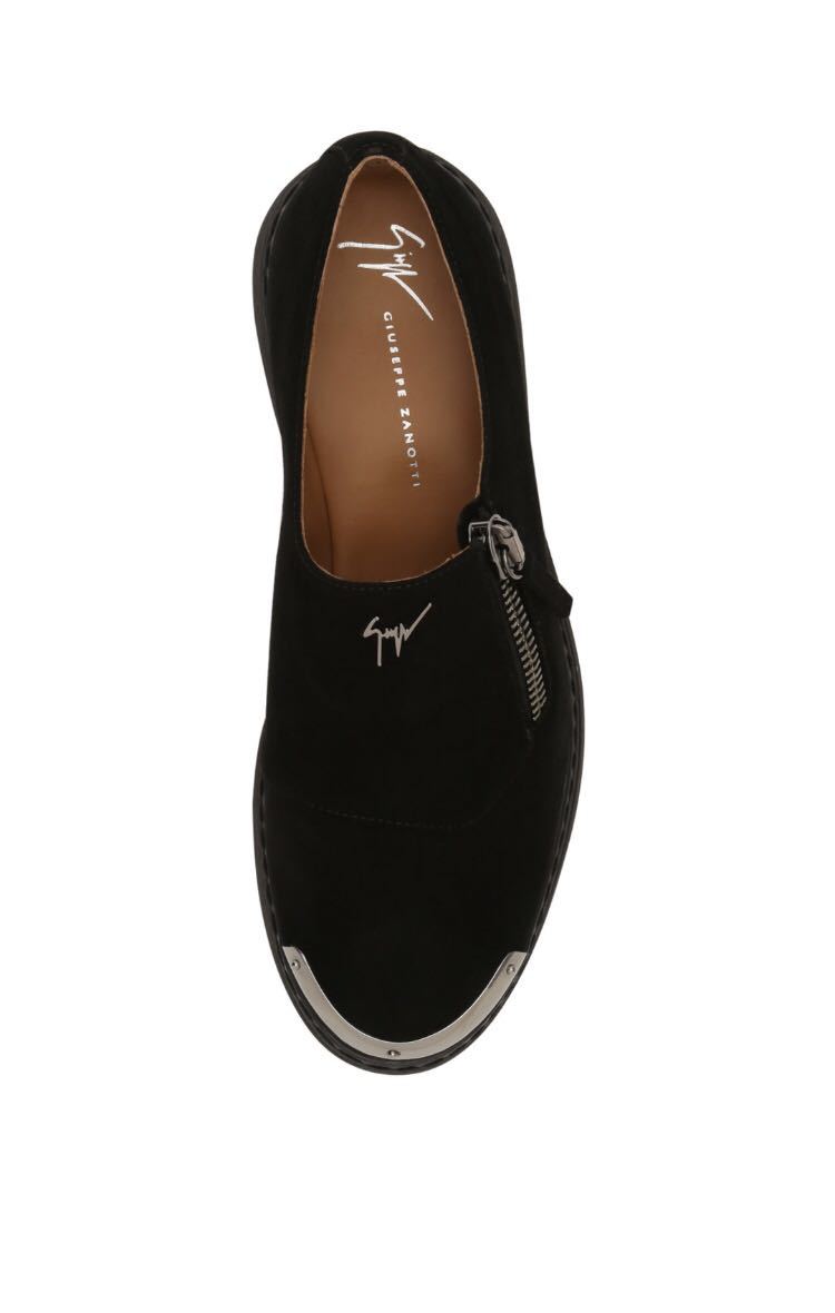新品GIUSEPPE ZANOTTI ザノッティ サイドジップスリッポン39
