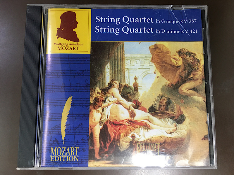 CD/String Quartet In G Major Kv387/String Quartet In D Minor Mozart モーツァルト【J7】/中古_画像1