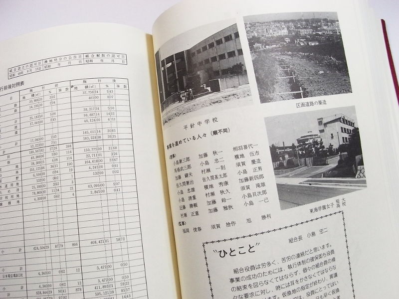 E/区画整理の街なごや 名古屋市土地区画整理連合会 昭和58年 /愛知県/古本古書_画像6