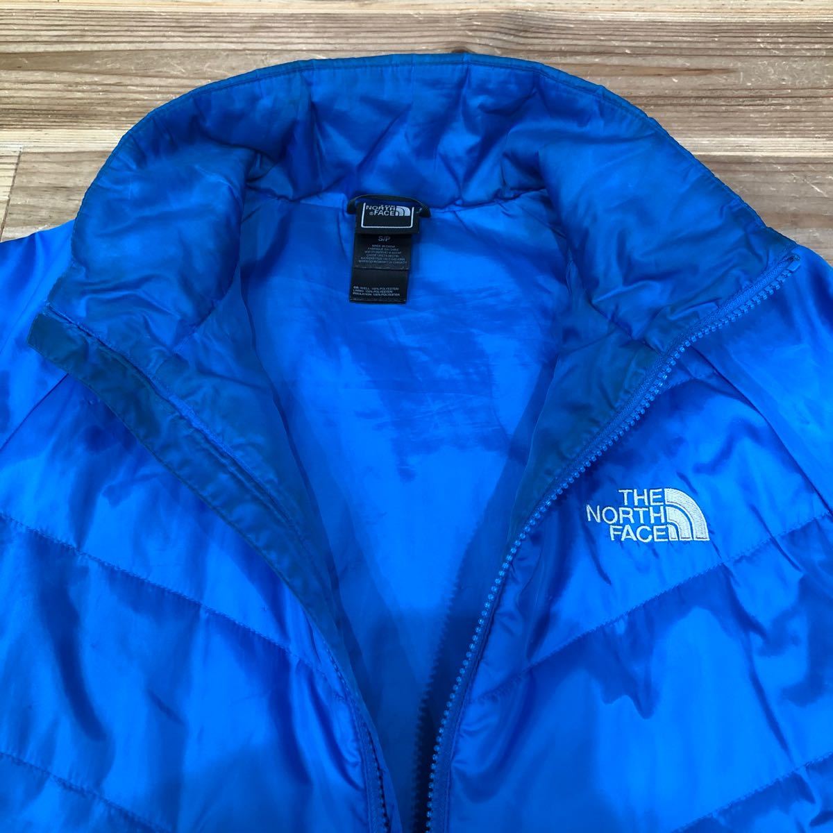 【中古】【最終値下】THE NORTH FACE ザ ノースフェイス　ダウンジャケット　水色　