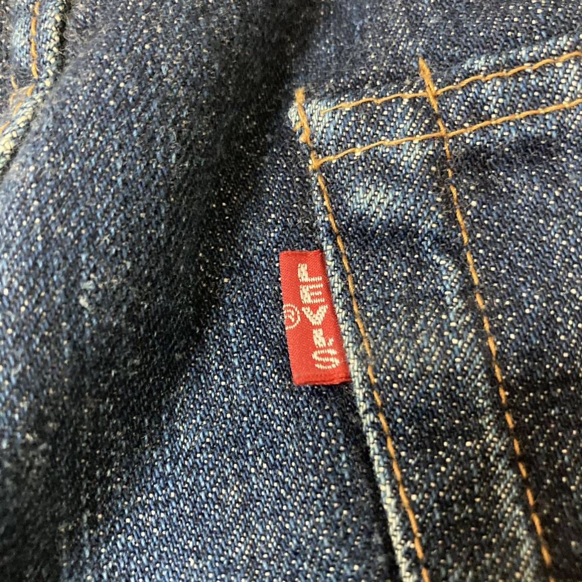 Levi's 501 リーバイス BIG E 50's 復刻 デニムパンツ ジーンズ 32 濃紺 美品_画像6