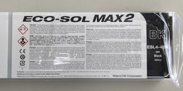 ローランド 純正インク ESL4-4BK 440㏄ ECO-SOL MAX2 440cc エコソルマックス2 新品 未使用 