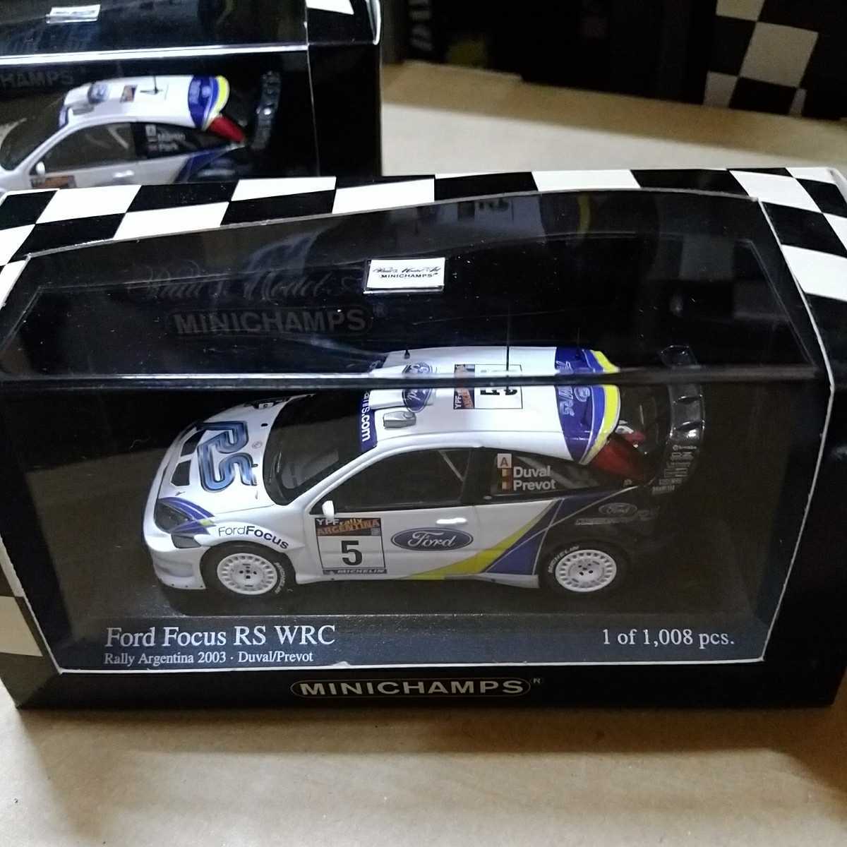 1/43 FORD FOCUS RS WRC フォード　フォーカス　2003 アルゼンチン　ラリー　デュバル_画像1