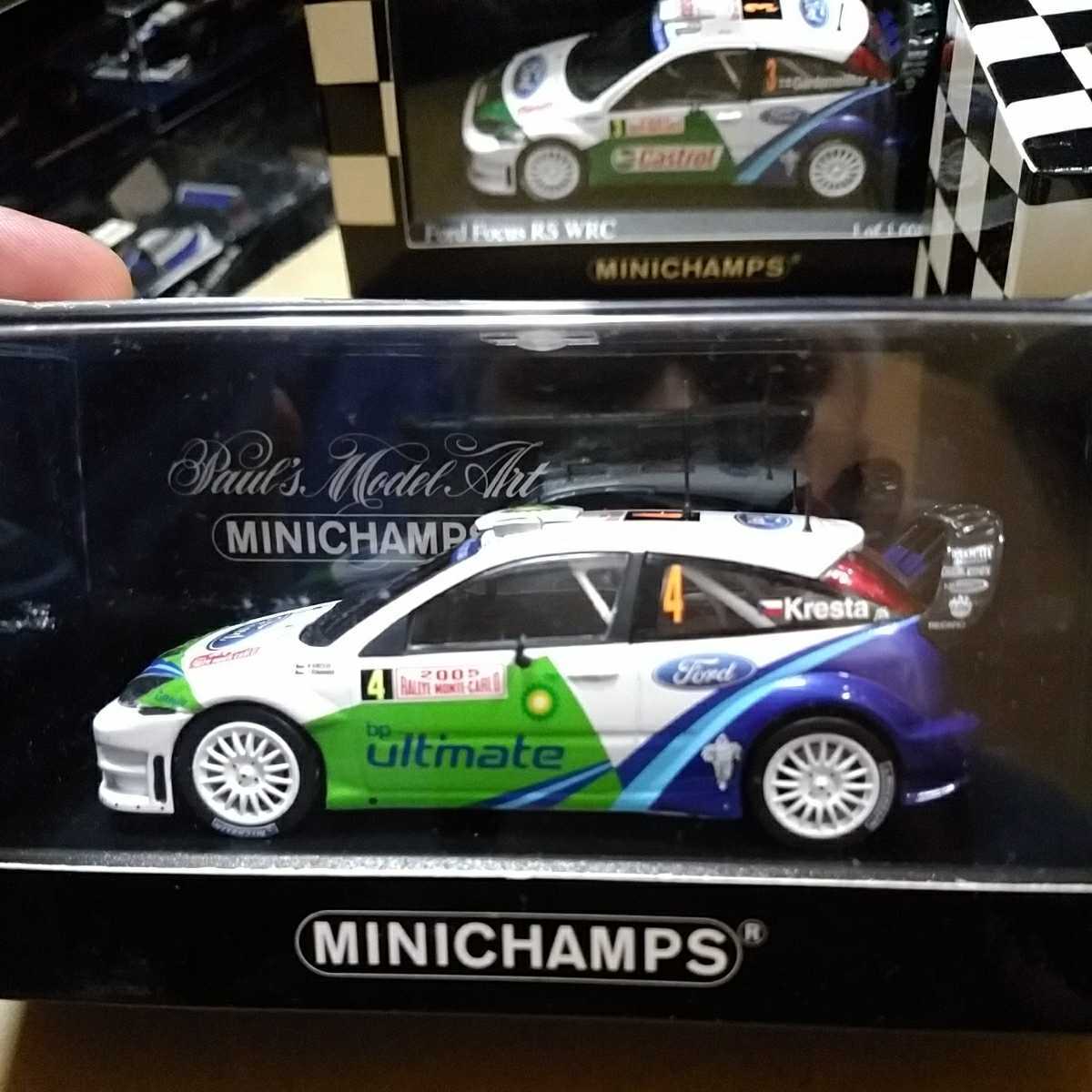 1/43 FORD FOCUS RS WRC フォード　フォーカス　2005　モンテカルロ　ラリー　クレスタ_画像2