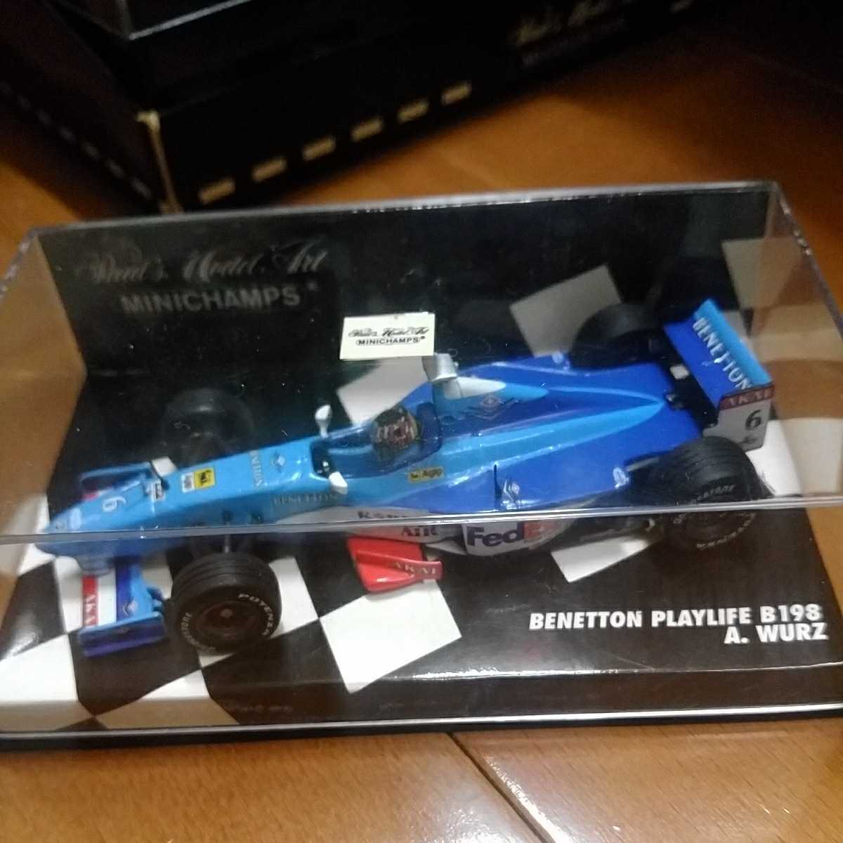 1/43 BENETTON B198 ベネトン　1998 ヴルツ_画像1