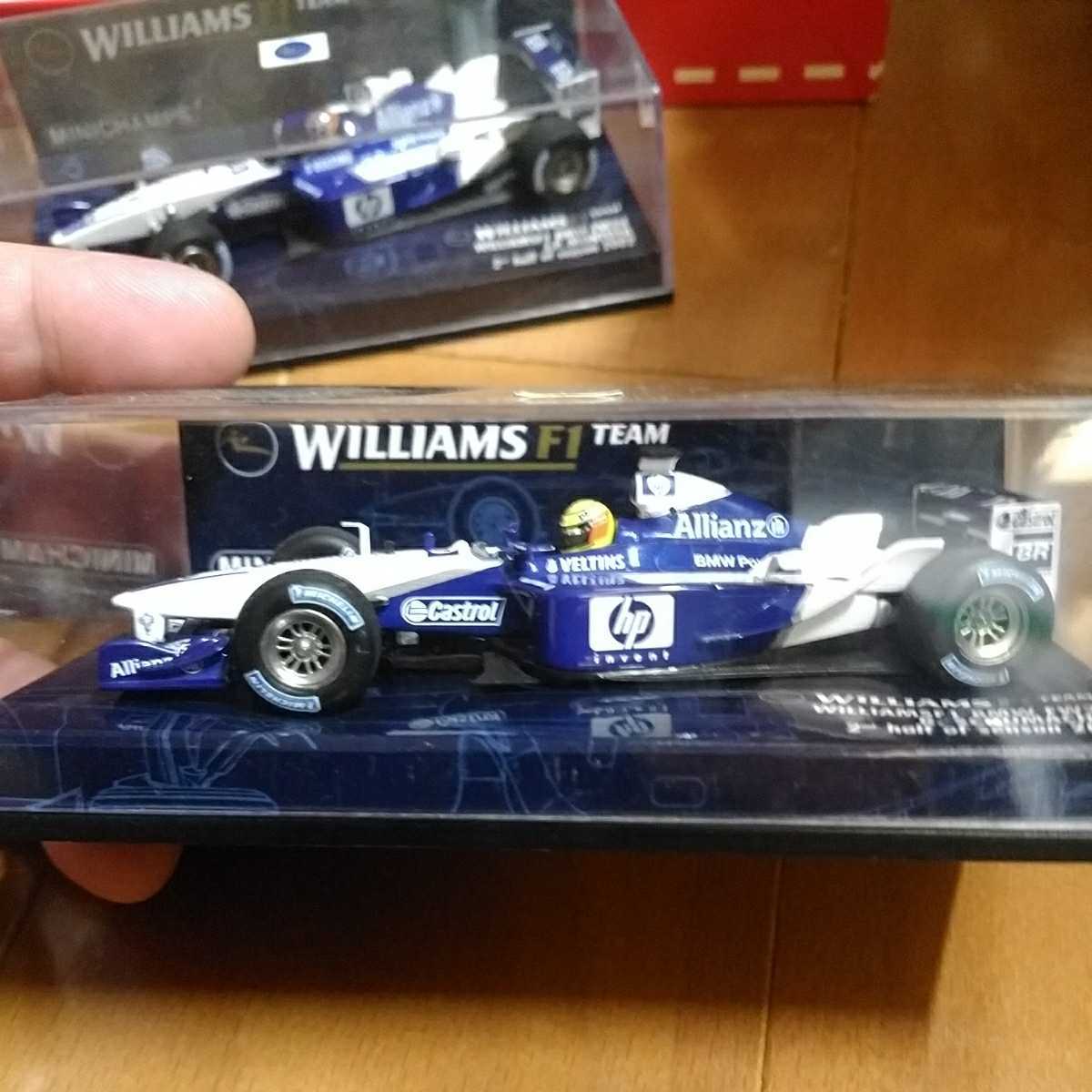 1/43 WILLIAMS BMW FW24 2002　2nd half of season ウィリアムズ　 シューマッハ 塗装割れあり_画像2