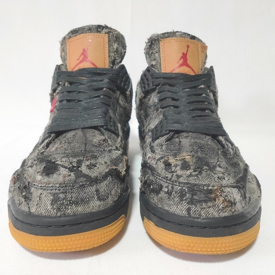 美品 カスタム NIKE AIR JORDAN 4 RETRO LEVIS NRG US9.5 27.5cm | www