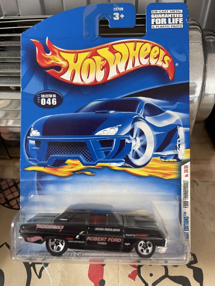 Hot Wheels ホットウィール 046 Ford THUNDERBOLT 2001 first editions フォード サンダーボルト ファーストエディション_画像1