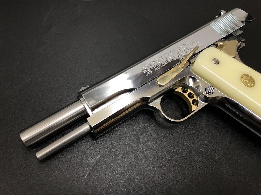 東京マルイ コルト ガバメント シリーズ'70 ニッケルフィニッシュ