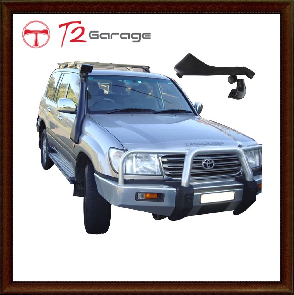 T2GARAGE シュノーケルキット　トヨタランドクルーザー LC100 1999 2000 2001 2002 2003 2004 2005 2006 2007 ディーゼルガソリンモデル_画像1