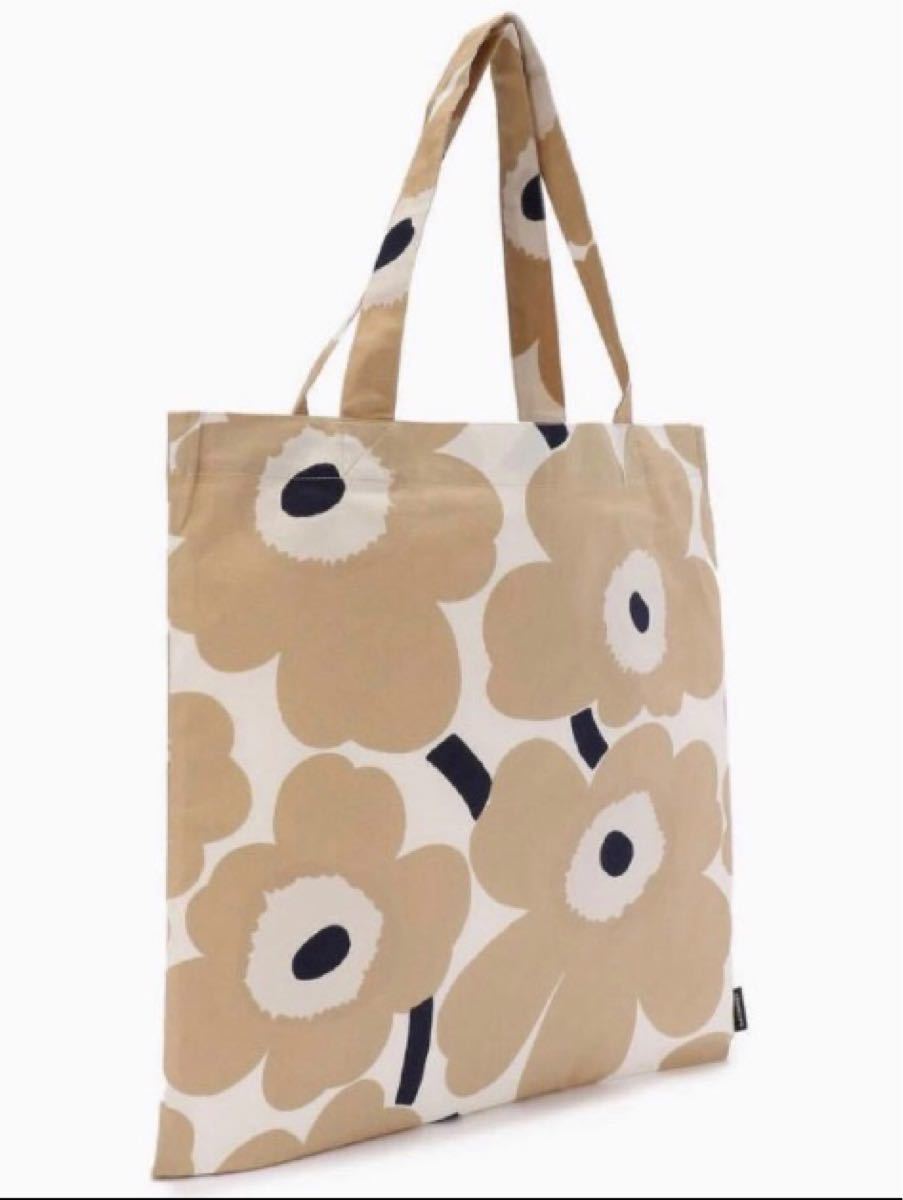 【新品未使用品】マリメッコ marimekko 綿素材トートバッグ ウニッコ 花柄 レディース エコバッグ PENI UNIKKO