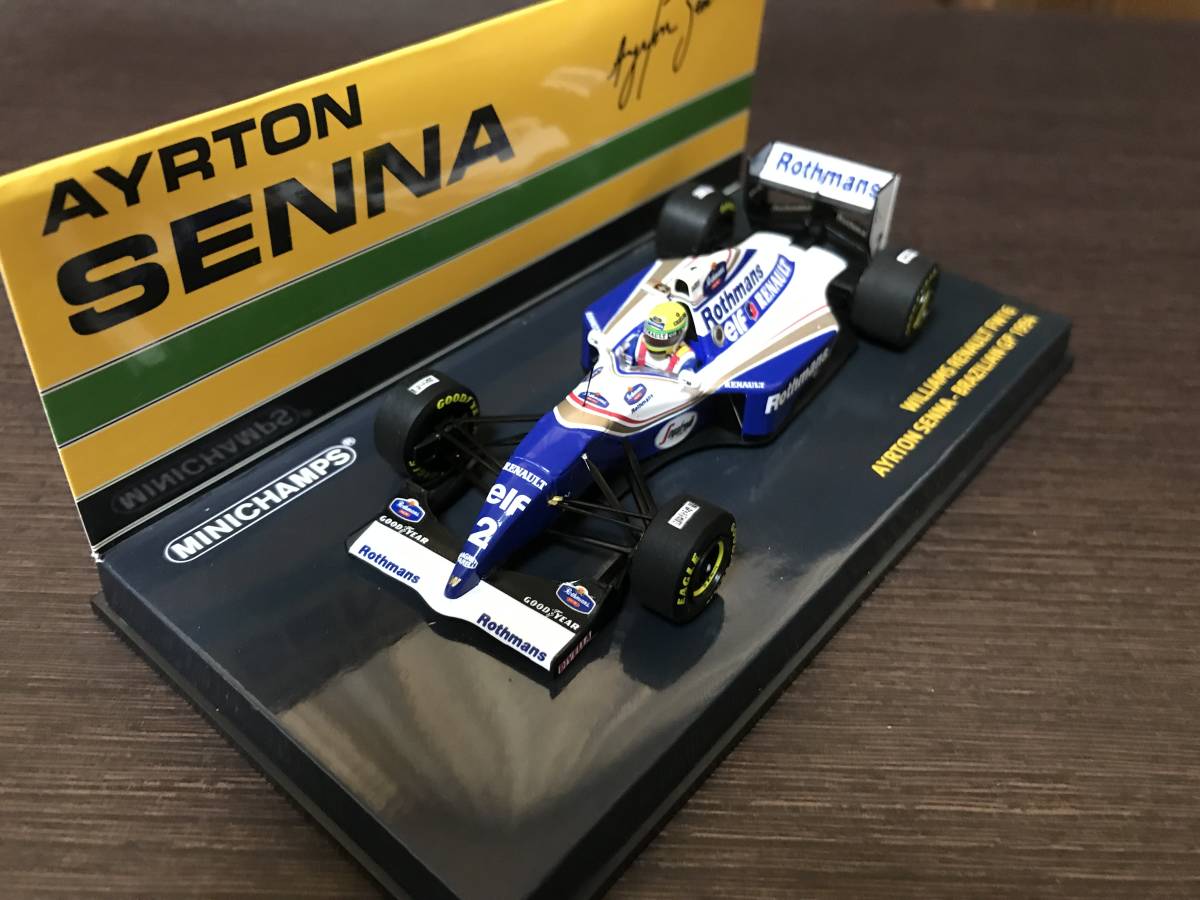 1/43 MINICHAMPS 【タバコ】 ウィリアムズ・ルノー FW16 #2 A.セナ
