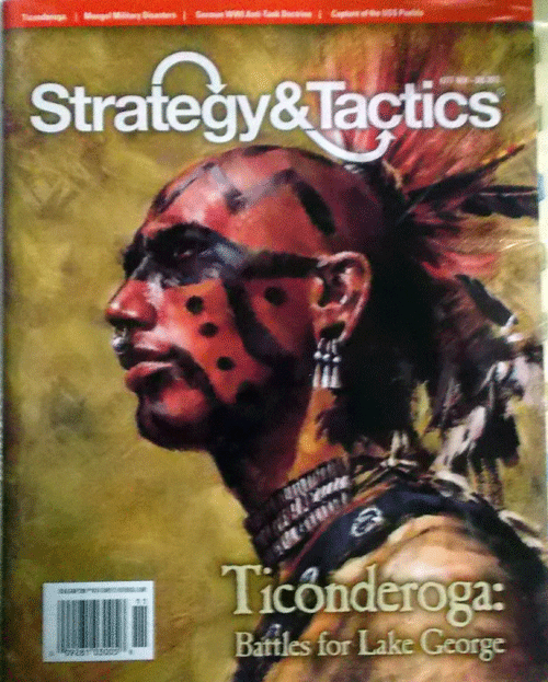 DG/STRATEGY&TACTICS NO.277/TICONDEROGA:BATTLES FOR LAKE GEORGE/駒未切断/日本語訳無し