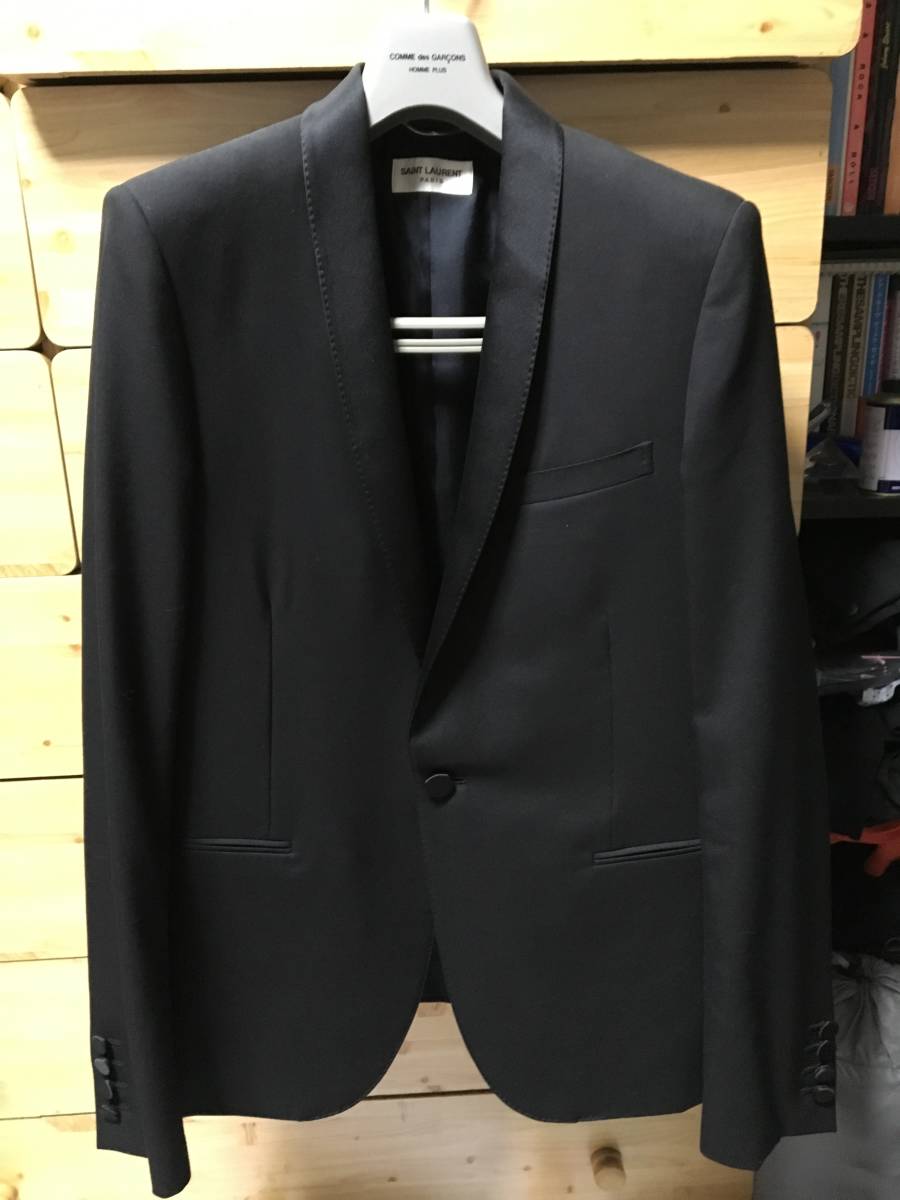 新品　希少1st サンローラン スモーキング ジャケット エディ スリマン　アーカイブ　saint laurent smoking jacket Hedi Slimane_画像1