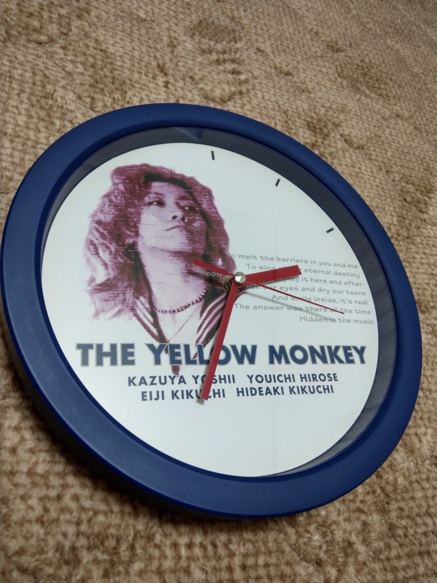 イエローモンキー  掛け時計 吉井和哉 レア yellow monkey 