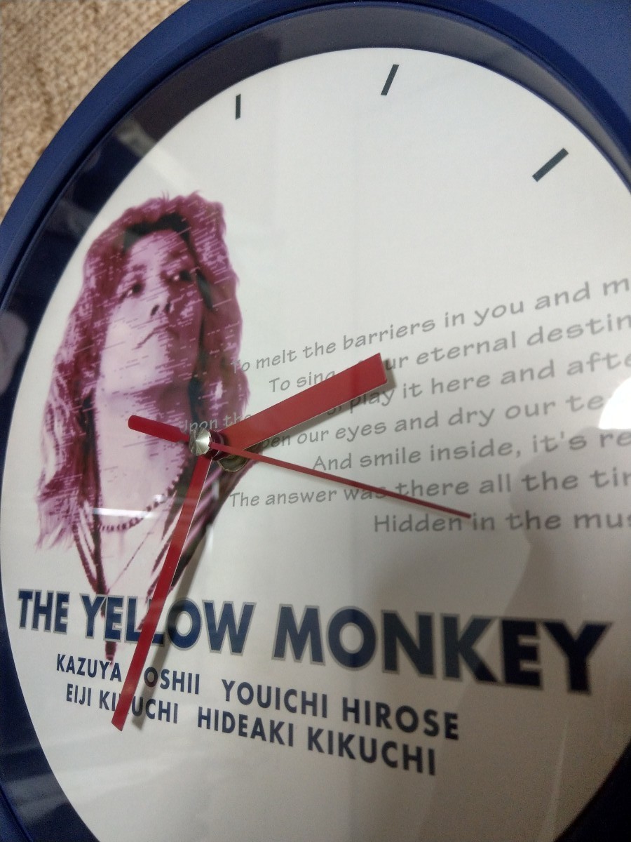 イエローモンキー  掛け時計 吉井和哉 レア yellow monkey 