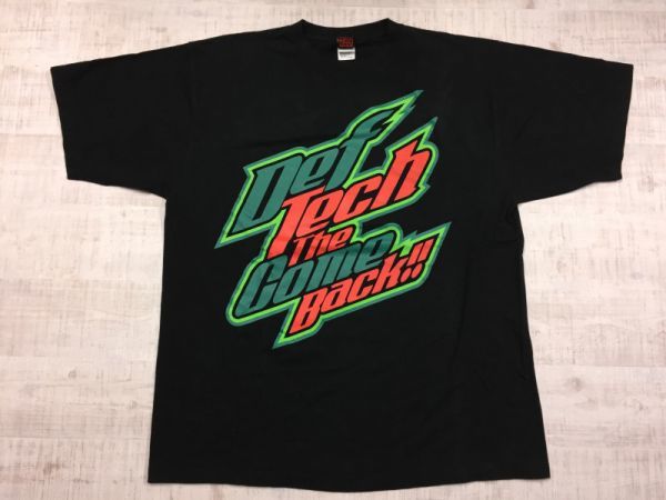 デフテック Def Tech 半袖Tシャツ メンズ 2011 COME BACK ライブ バンドT ツアー コンサート レゲエ XXL 黒_画像1