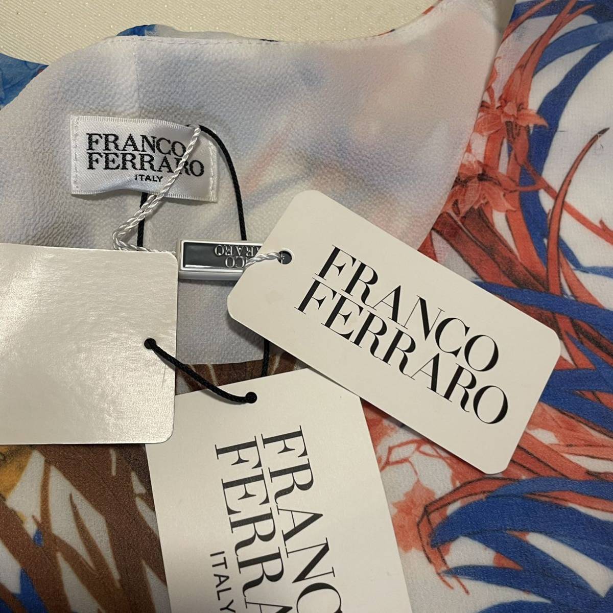 激安通販新作 franco ferraro☆フランコ フェラーロ☆ワンピース 花柄 ...